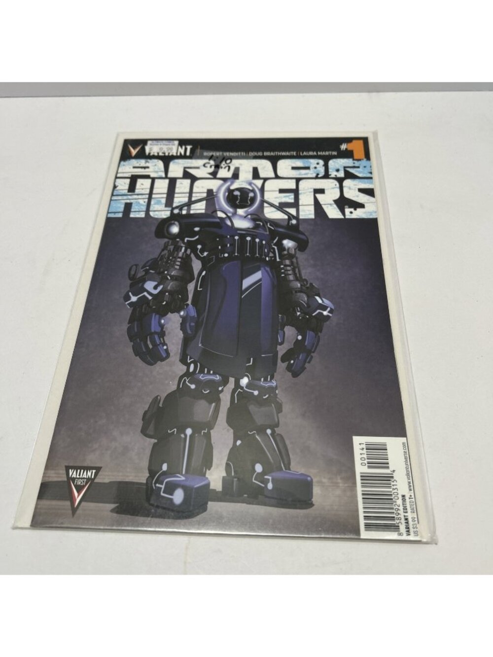 Armor Hunters #1D, Clayton Crain Variant, Robert Vendetta, Valiant, 2014 Comic